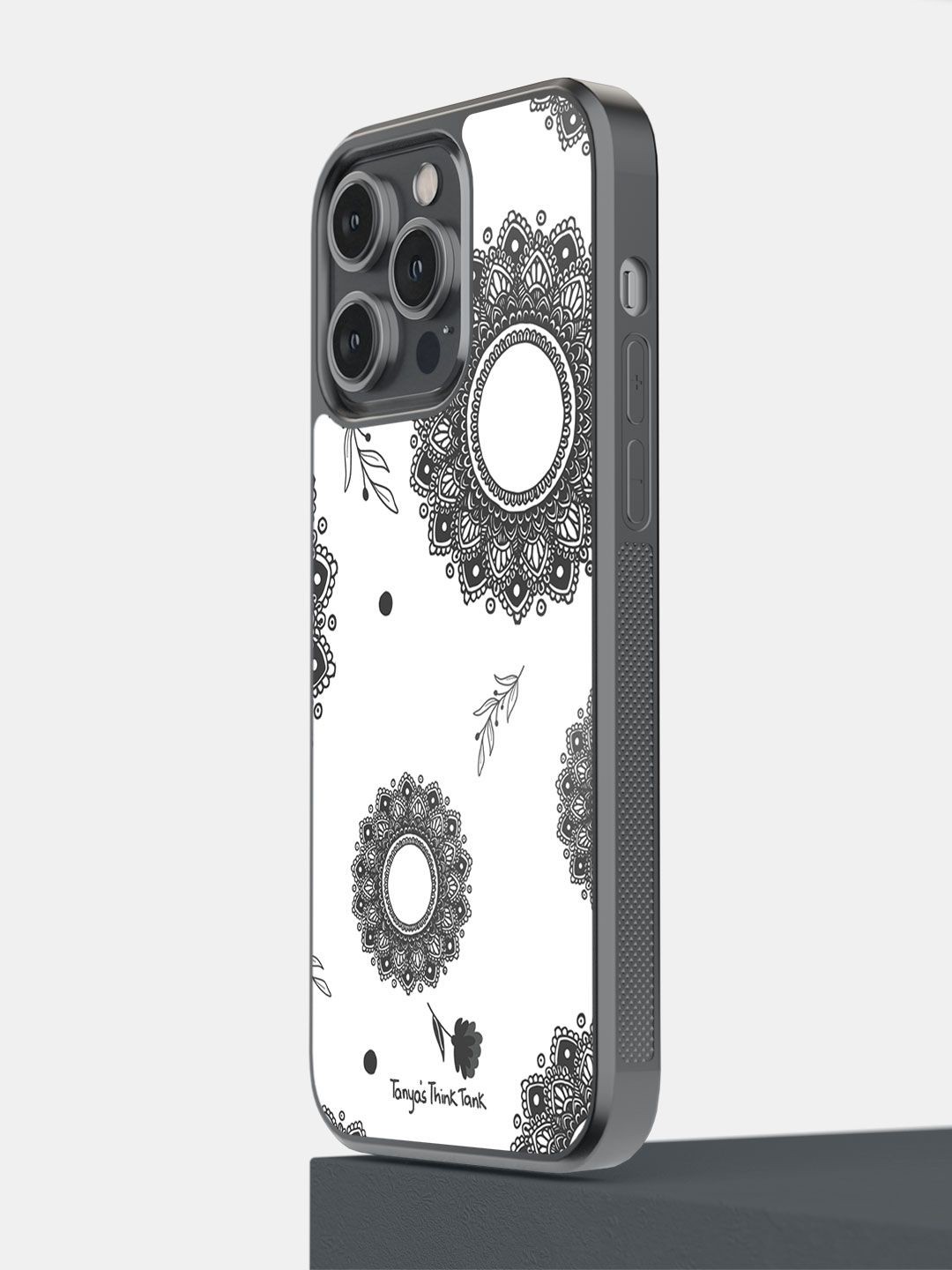 

macmerise Quirky Printed iPhone 14 Pro Max Back Case Mobile Accessories, Black