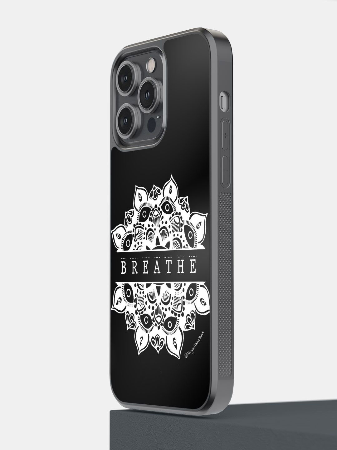 

macmerise Typography Printed iPhone 14 Pro Max Back Case Mobile Accessories, Black