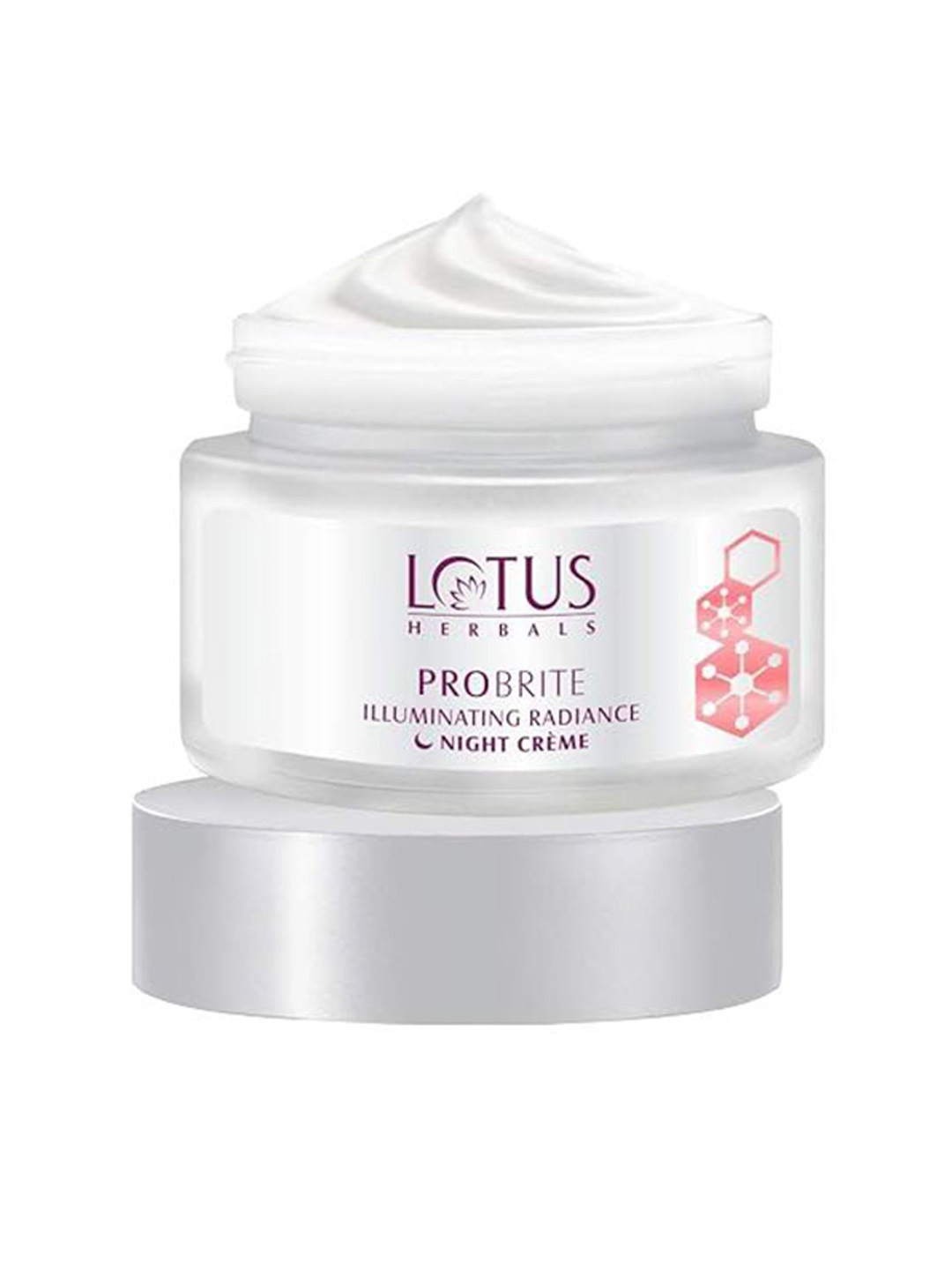 

Lotus Herbals Probrite Illuminating Radiance Night Cream - 50g, White