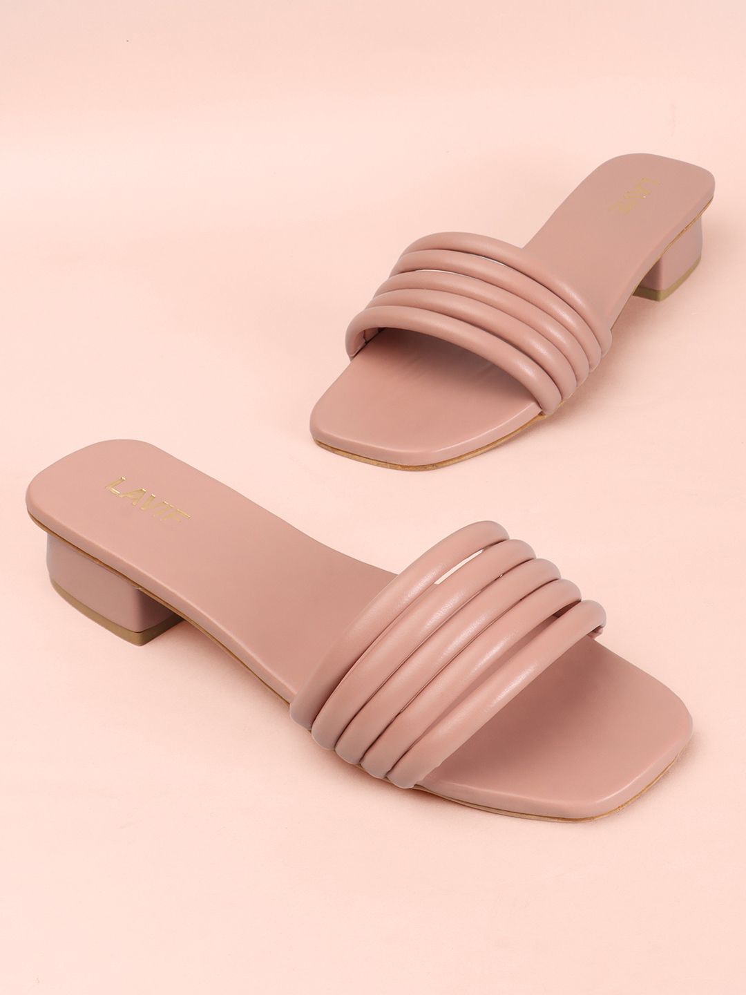 

Lavie Women Ethnic Open Toe Flats, Nude