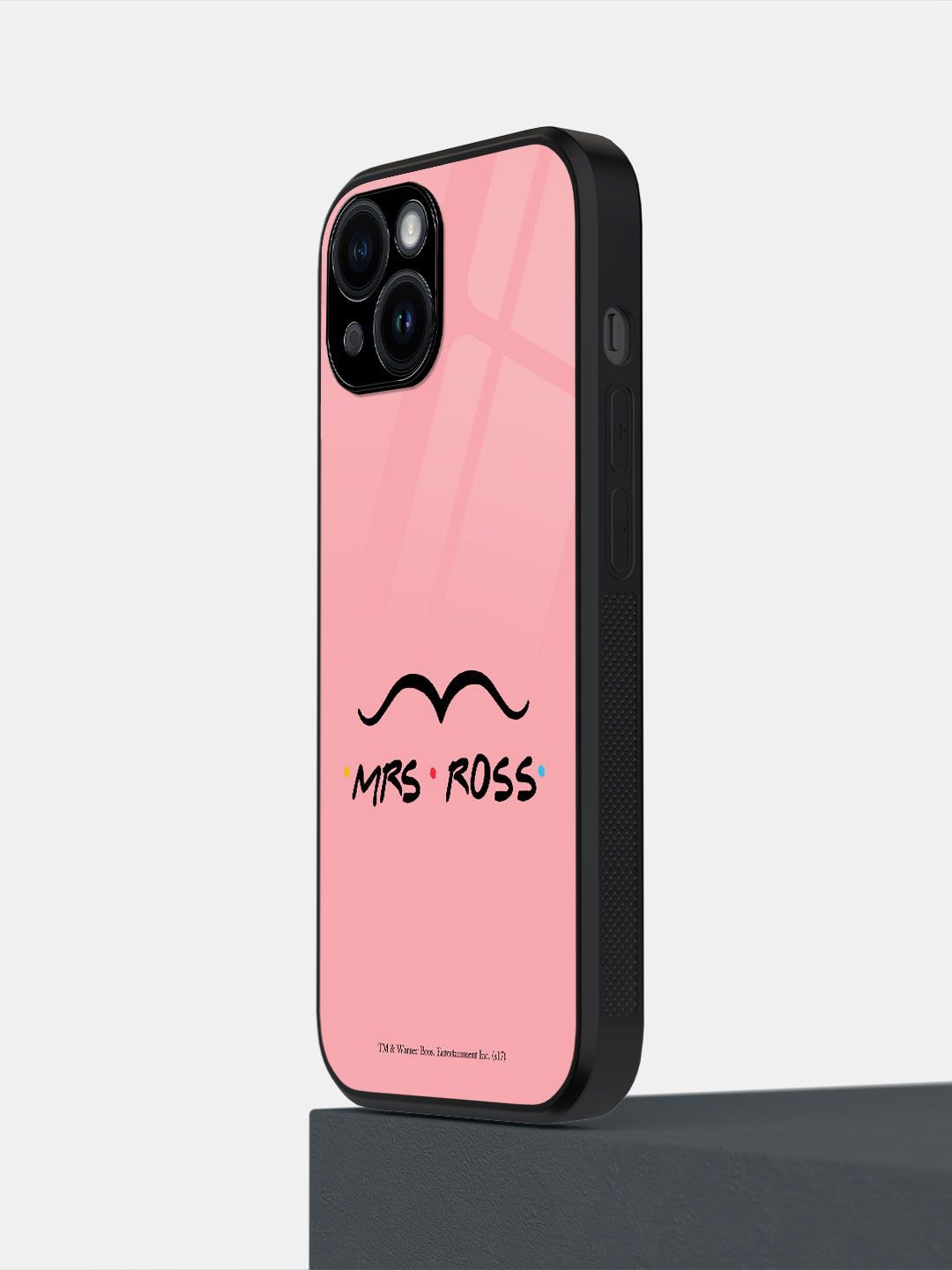 macmerise Impact Resistant Printed iPhone 14 Back Case Mobile Accessories, Peach