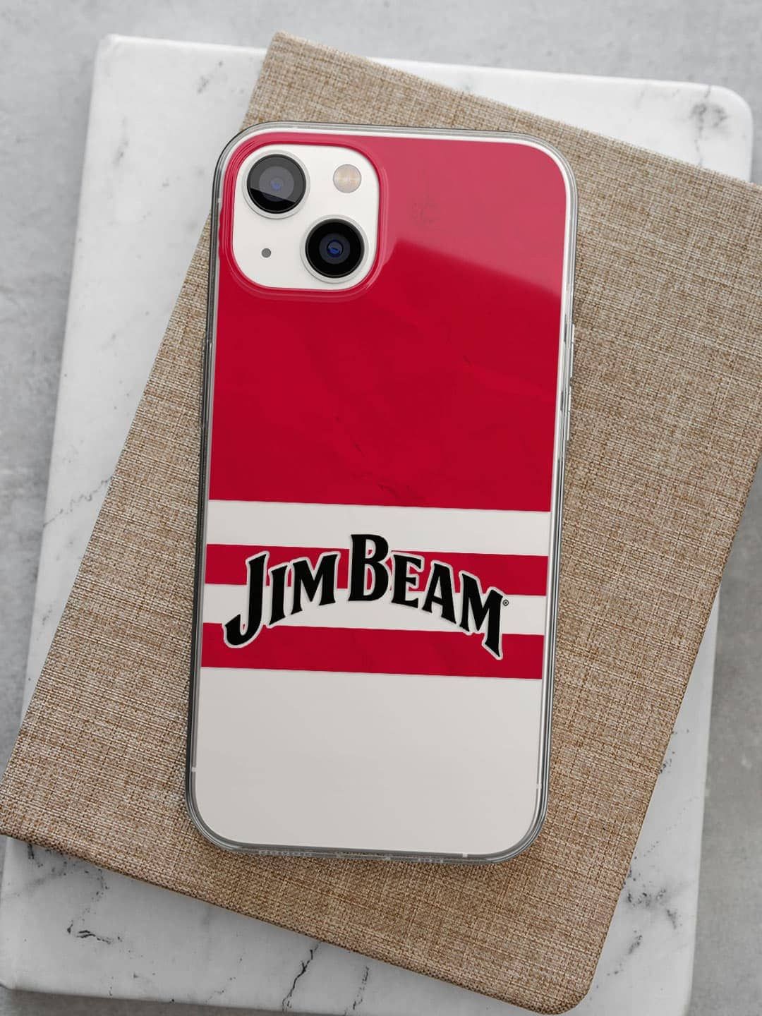 

macmerise Impact Resistant Printed iPhone 14 Back Case Mobile Accessories, Red
