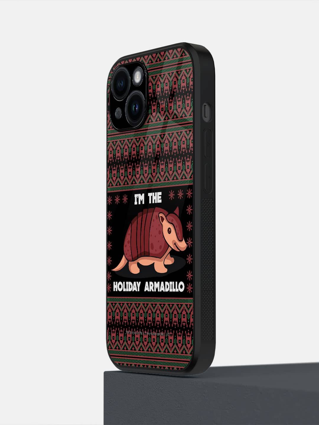 

macmerise Abstract Printed Impact Resistant iPhone 14 Back Case Mobile Accessories, Brown