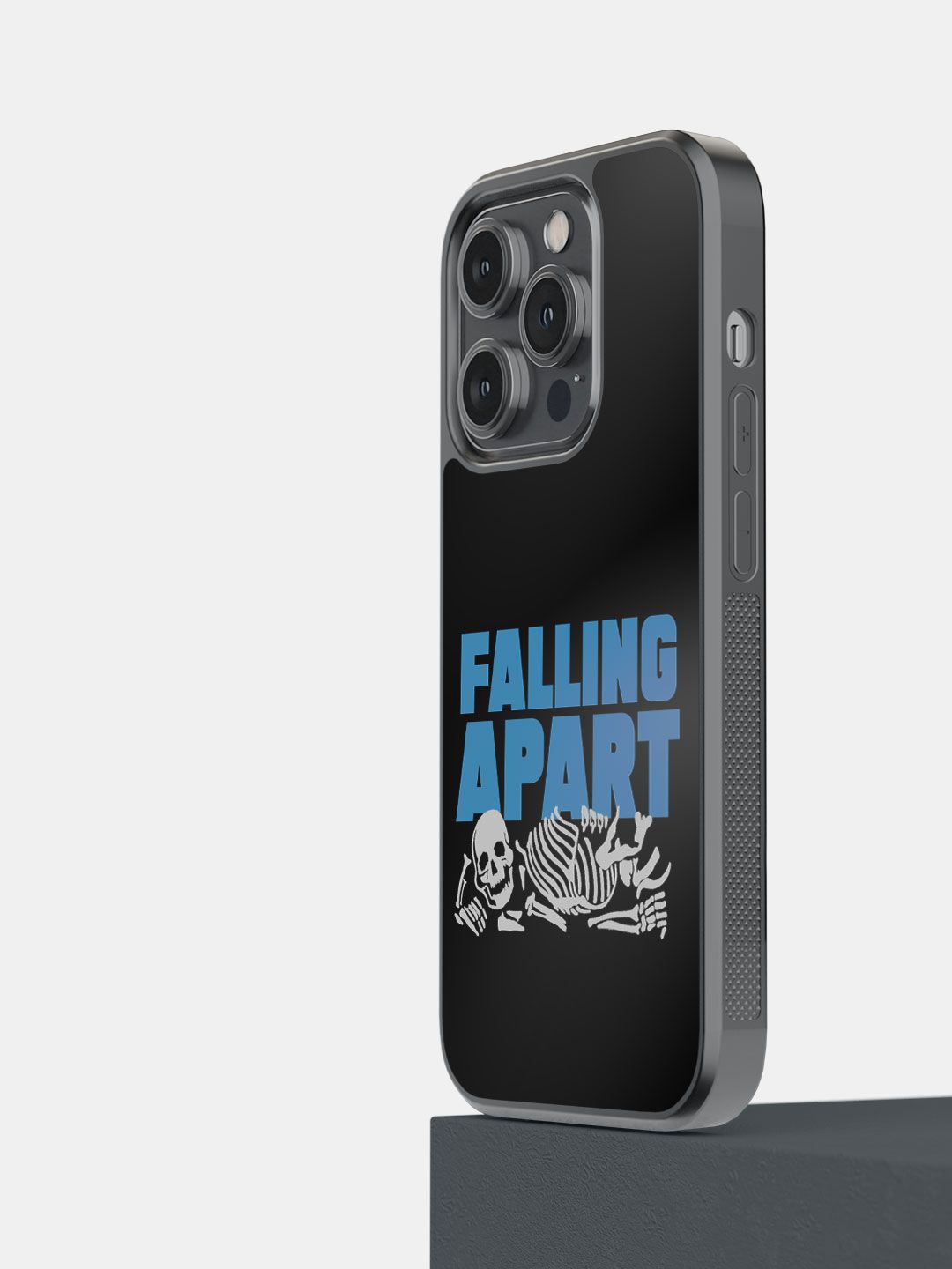 

macmerise Typography Printed iPhone 14 Pro Back Case Mobile Accessories, Black