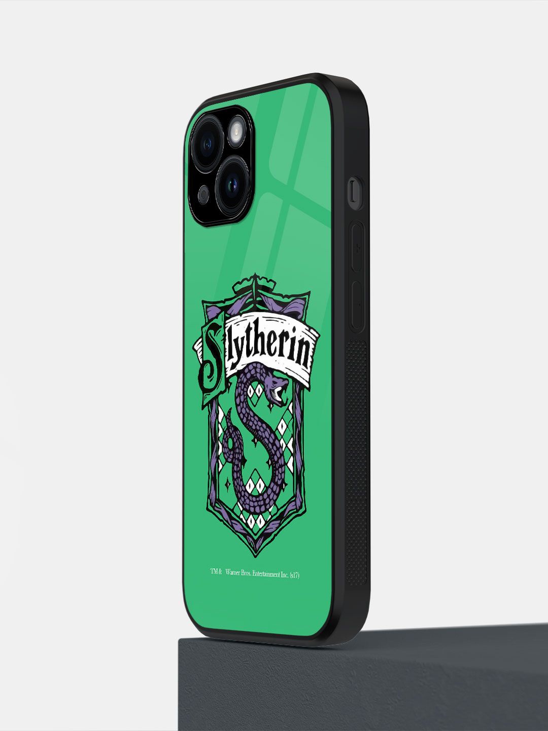 

macmerise Impact Resistant Quirky Printed iPhone 14 Back Case Mobile Accessories, Green