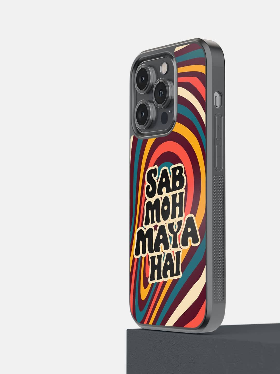 

macmerise Impact Resistant Typography Printed iPhone 14 Pro Back Case Mobile Accessories, Black