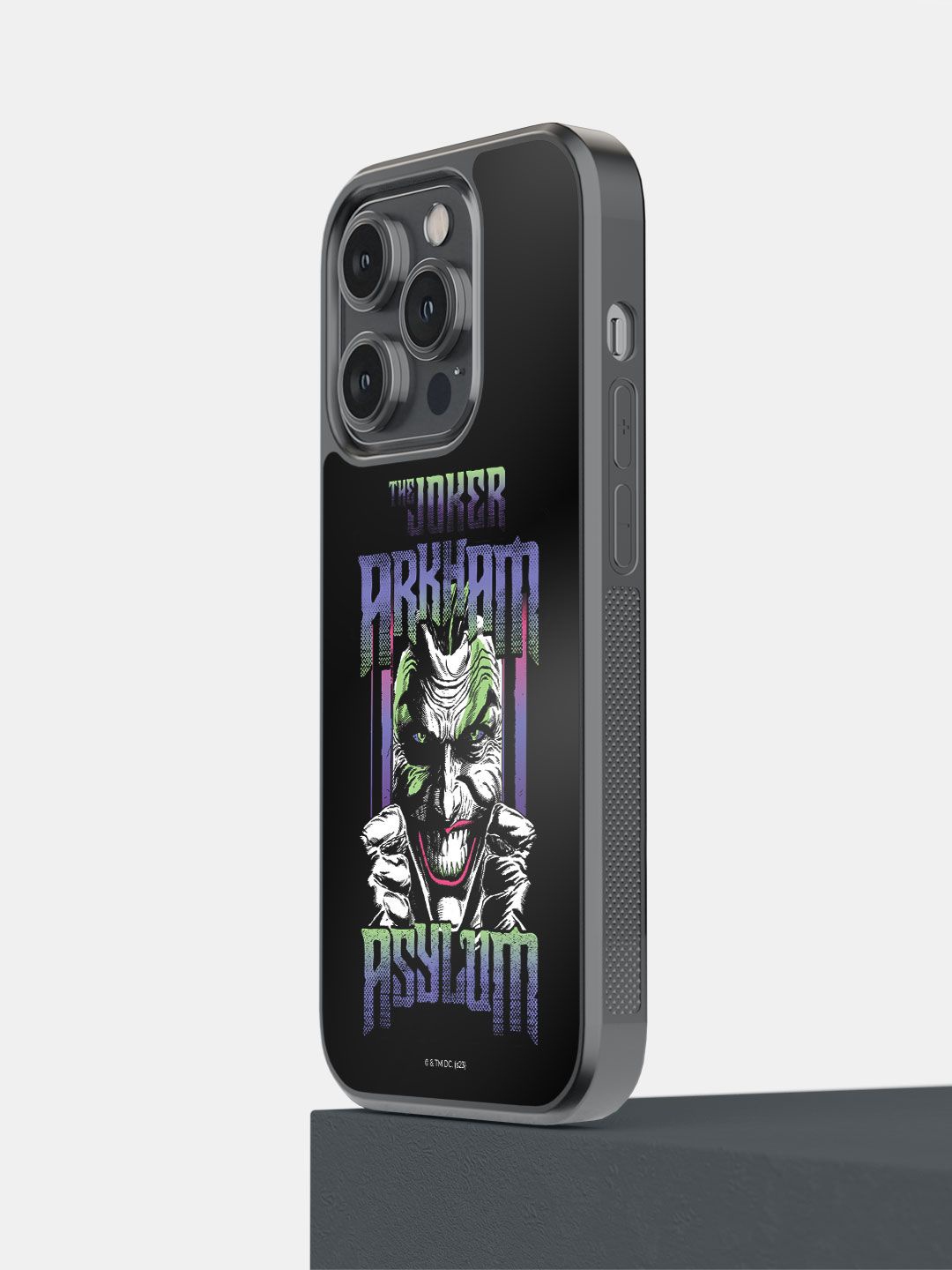 

macmerise Quirky Printed iPhone 14 Pro Back Case Mobile Accessories, Black