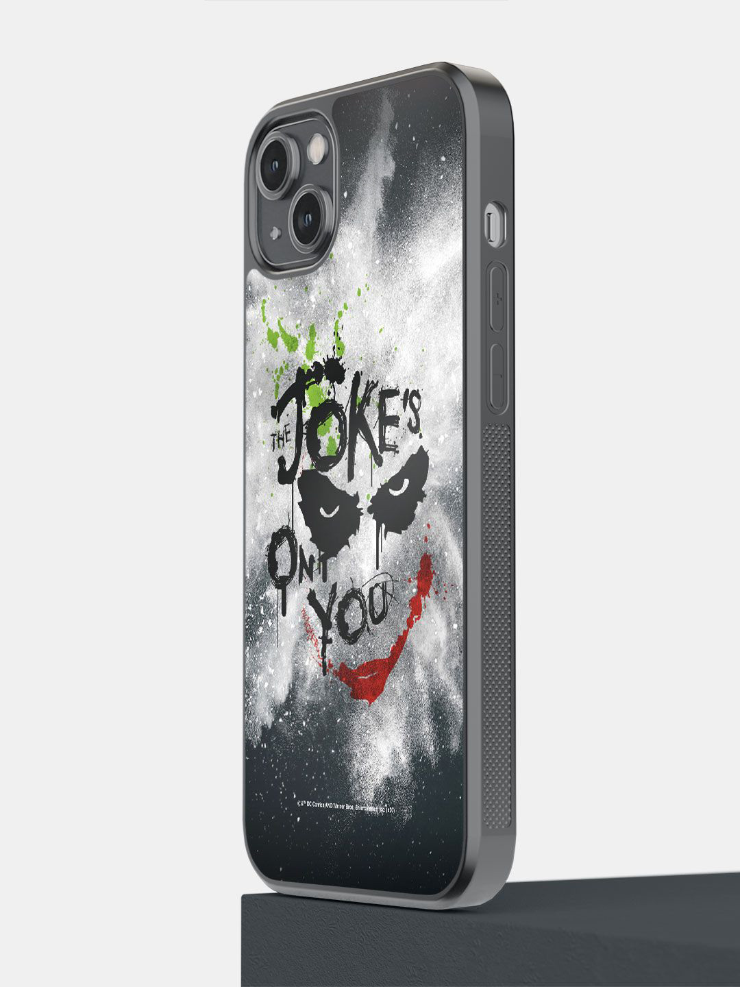 

macmerise Impact Resistant Printed iPhone 14 Plus Back Case Mobile Accessories, Grey