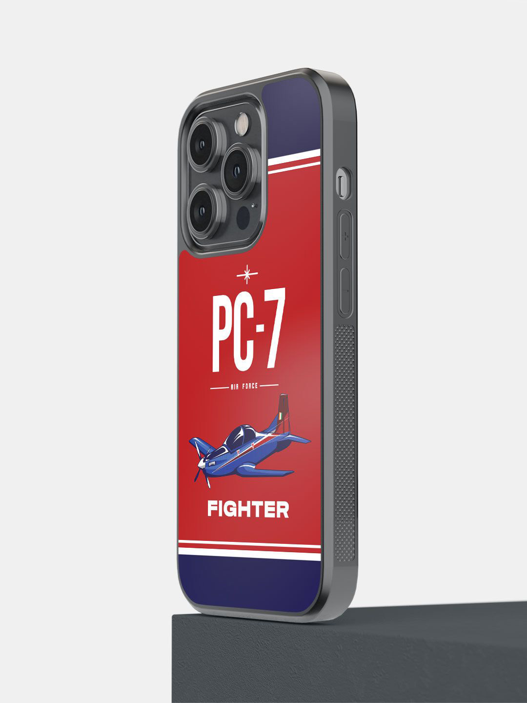 

macmerise Impact Resistant Abstract Printed iPhone 14 Pro Back Case Mobile Accessories, Red