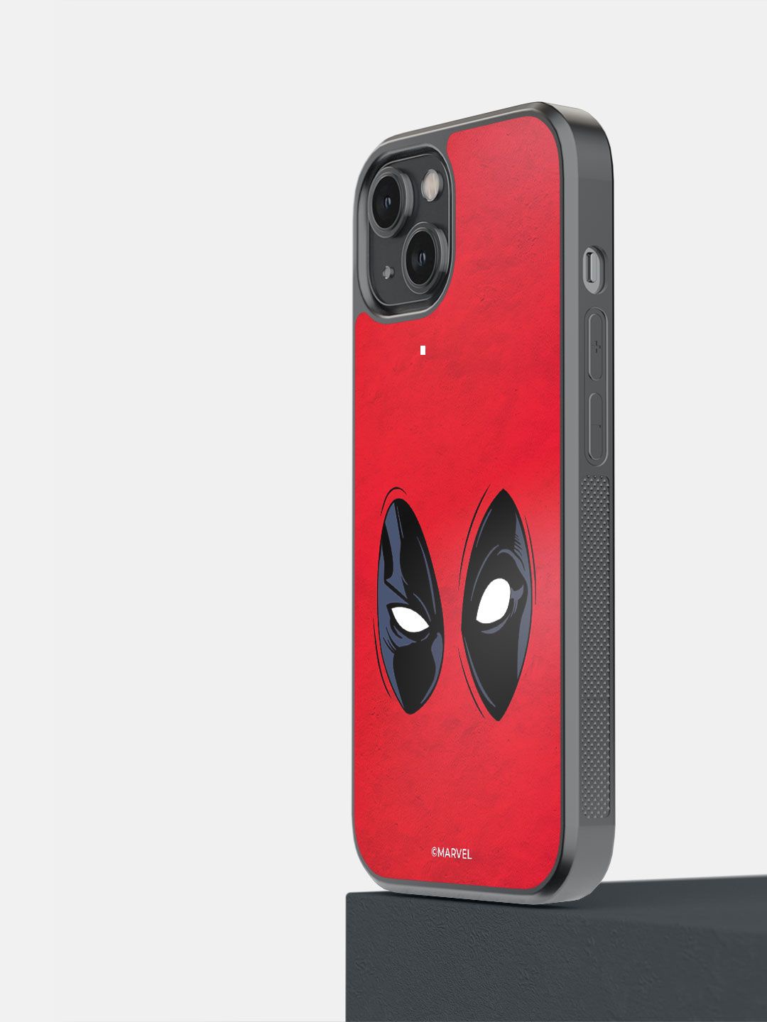 

macmerise Superhero Printed iPhone 14 Back Case Mobile Accessories, Red