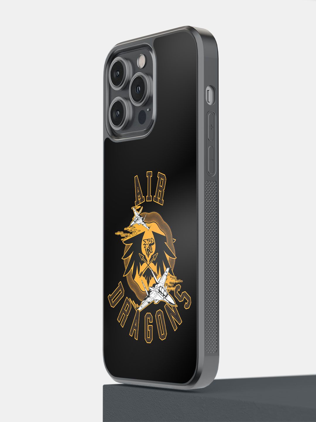 

macmerise Impact Resistant Quirky Printed iPhone 14 Pro Max Back Case Mobile Accessories, Black