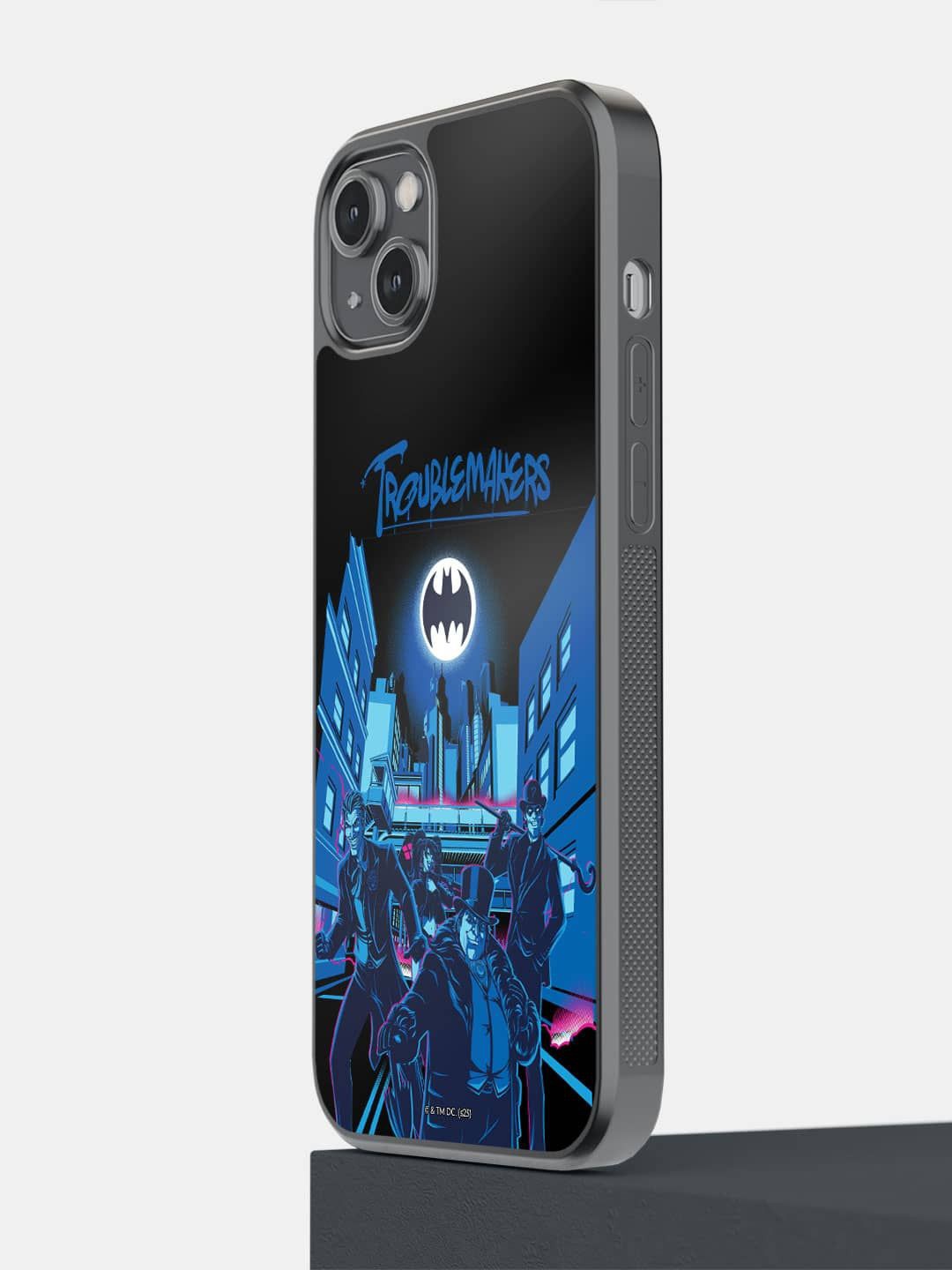 

macmerise Impact Resistant Printed iPhone 14 Plus Back Case Mobile Accessories, Black