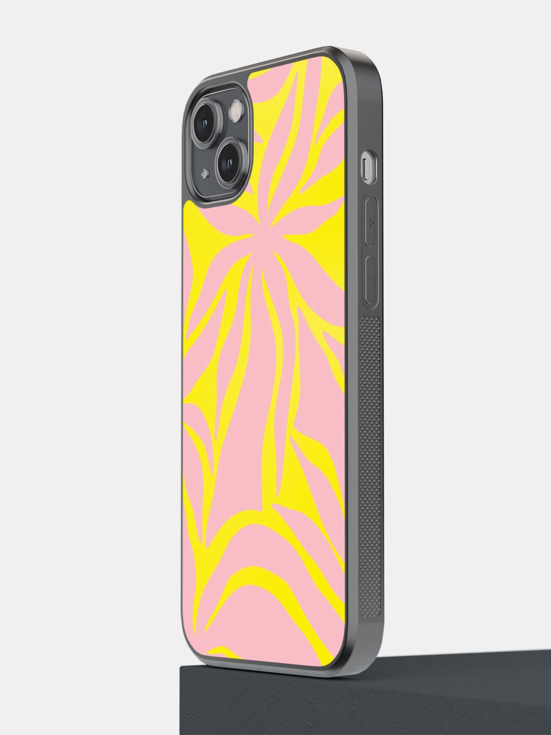 

macmerise Floral Printed iPhone 14 Plus Back Case Mobile Accessories, Pink