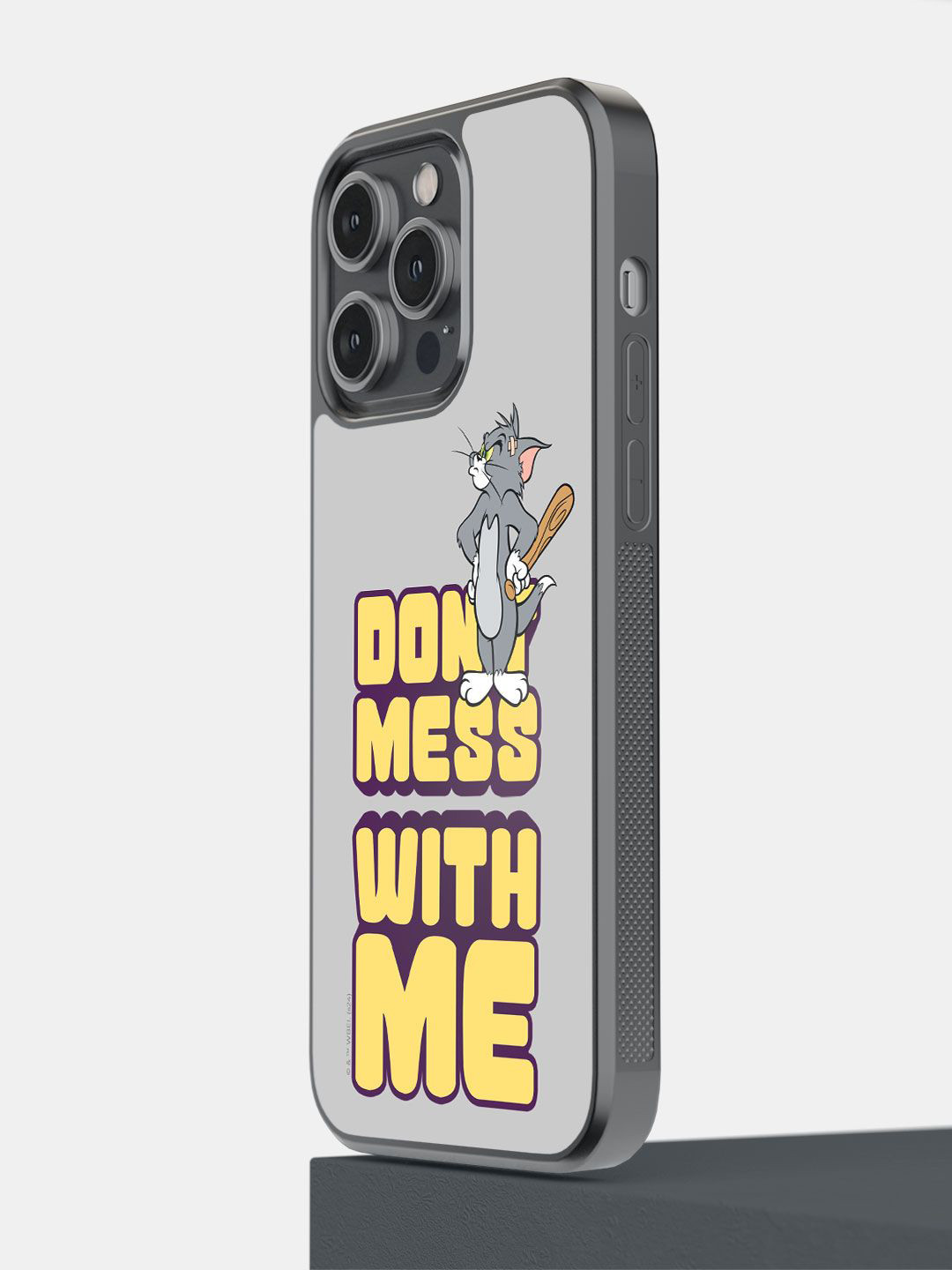 

macmerise Cartoon Characters Printed iPhone 14 Pro Max Back Case Mobile Accessories, Grey