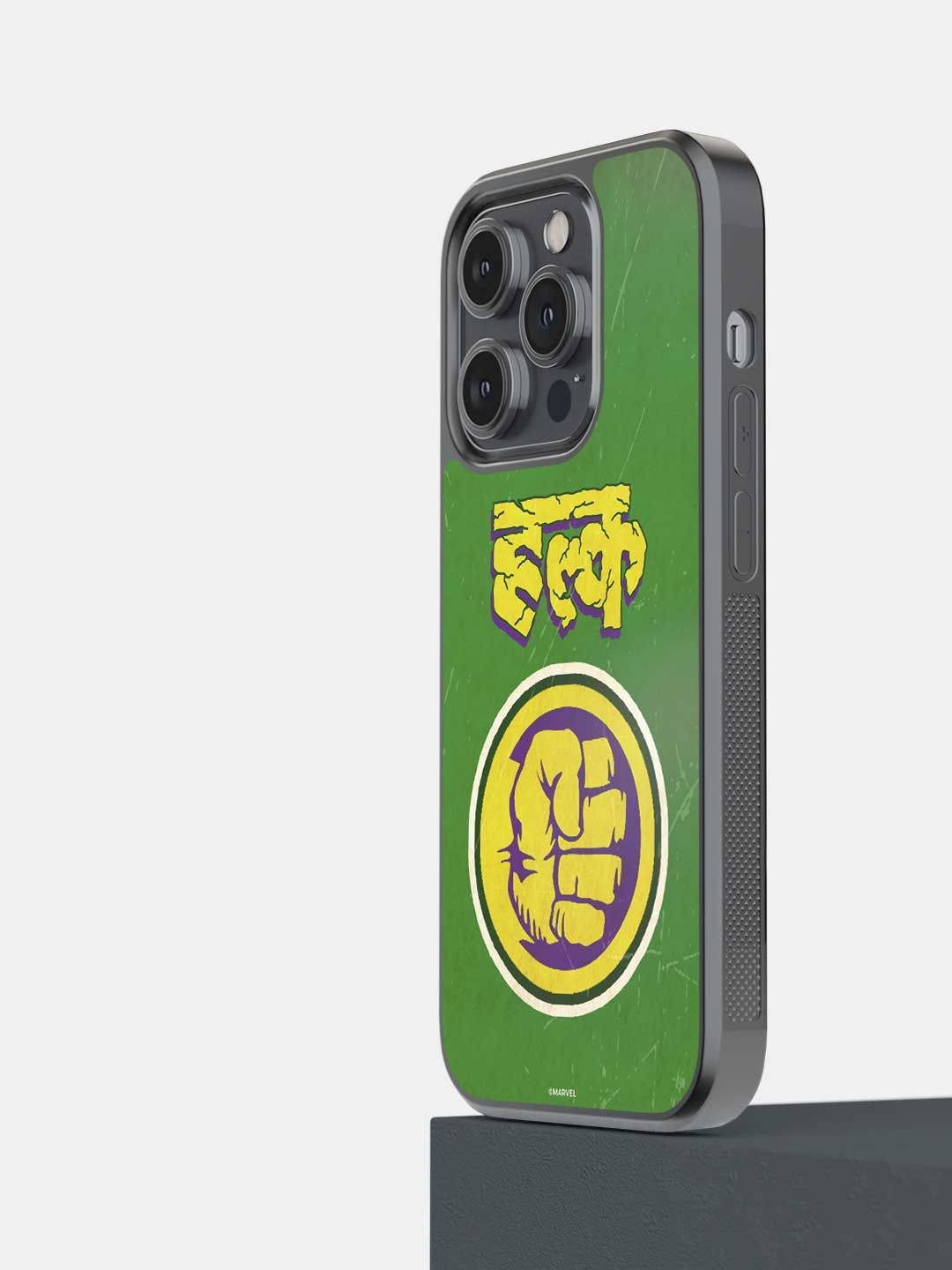 

macmerise Superhero Printed iPhone 14 Pro Back Case Mobile Accessories, Green