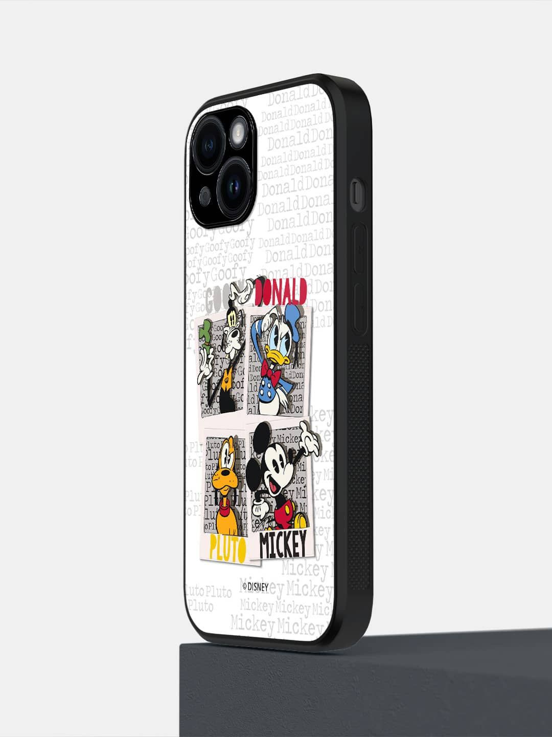 

macmerise Impact Resistant Printed iPhone 14 Back Case Mobile Accessories, White