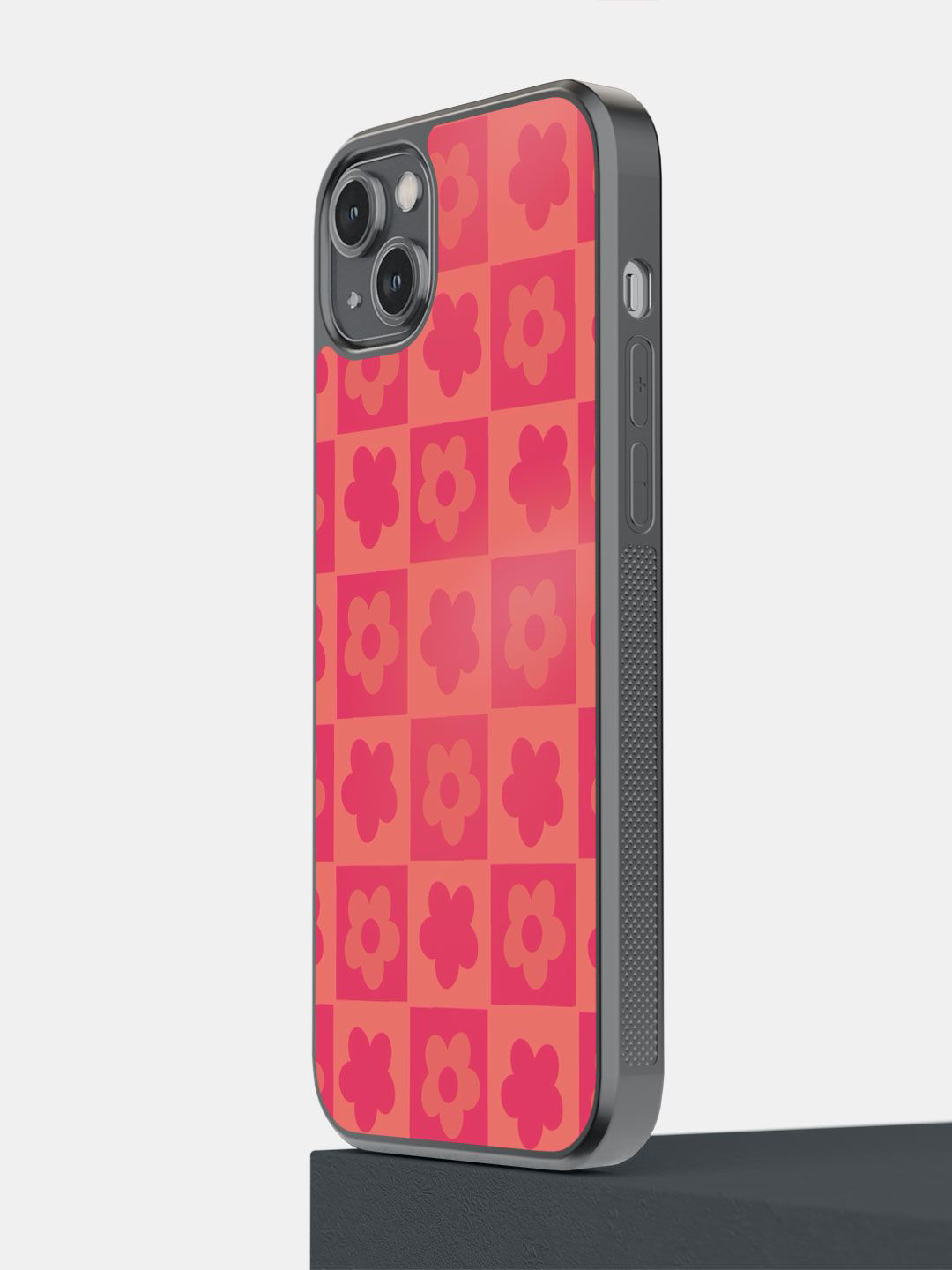 

macmerise Impact Resistant Printed iPhone 14 Plus Back Case Mobile Accessories, Pink
