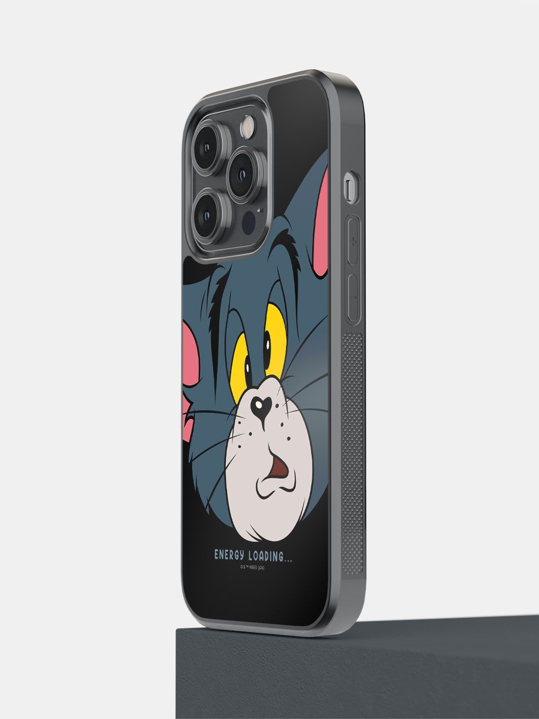 

macmerise Cartoon Characters Printed iPhone 14 Pro Back Case Mobile Accessories, Black