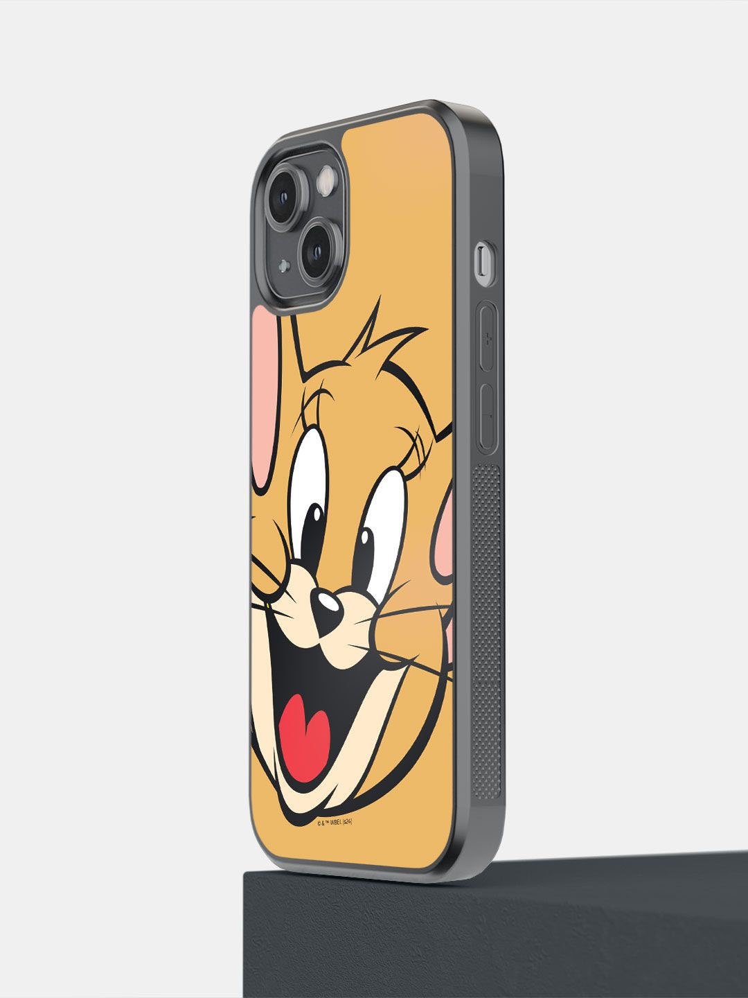 

macmerise Cartoon Characters Printed iPhone 14 Back Case Mobile Accessories, Brown