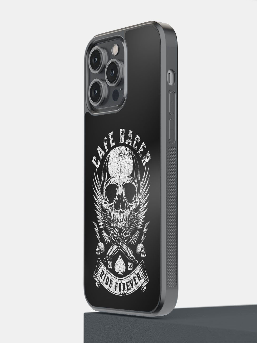 

macmerise Typography Printed iPhone 14 Pro Max Back Case Mobile Accessories, Black