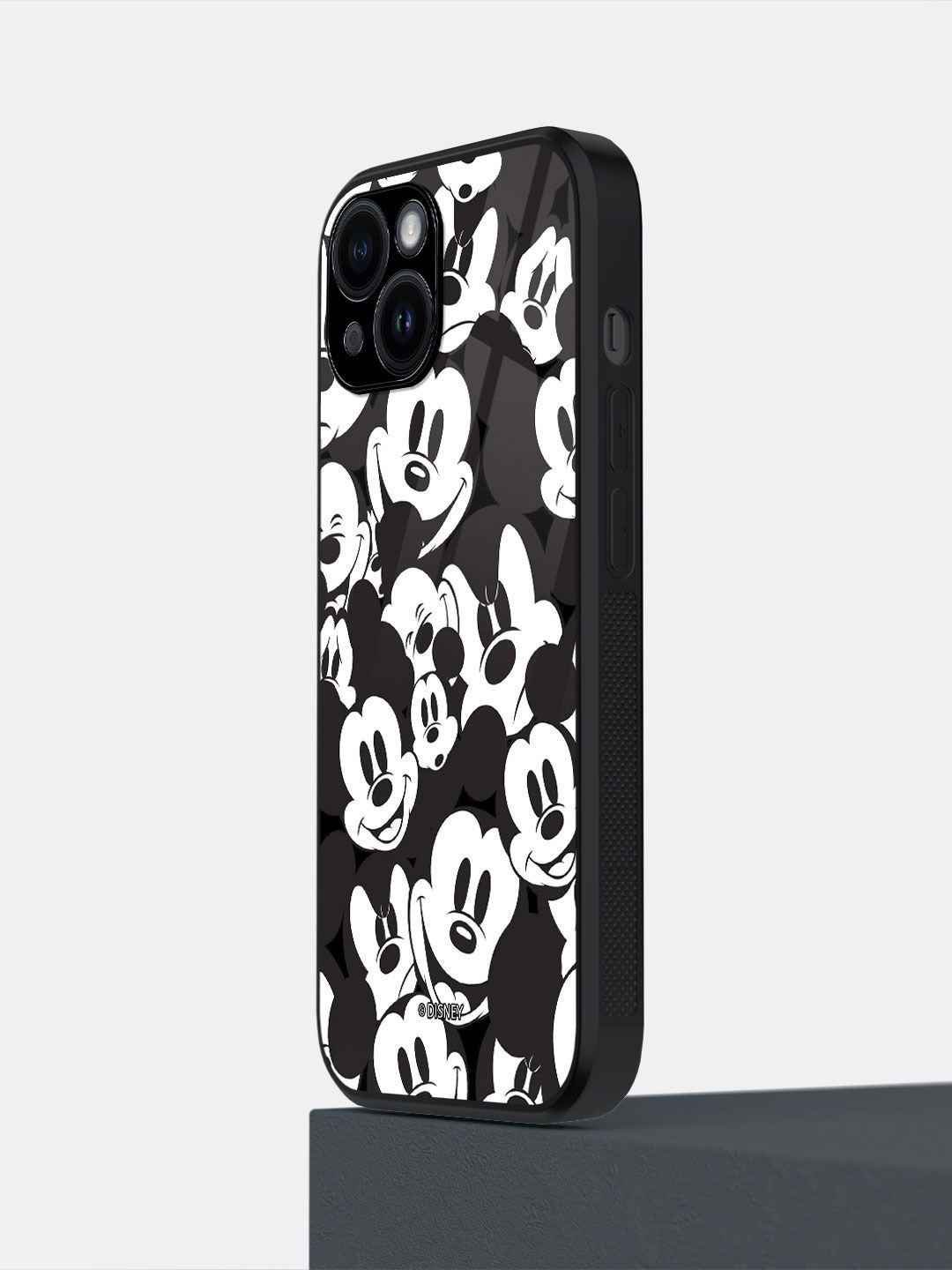 

macmerise Impact Resistant Printed iPhone 14 Back Case Mobile Accessories, Black