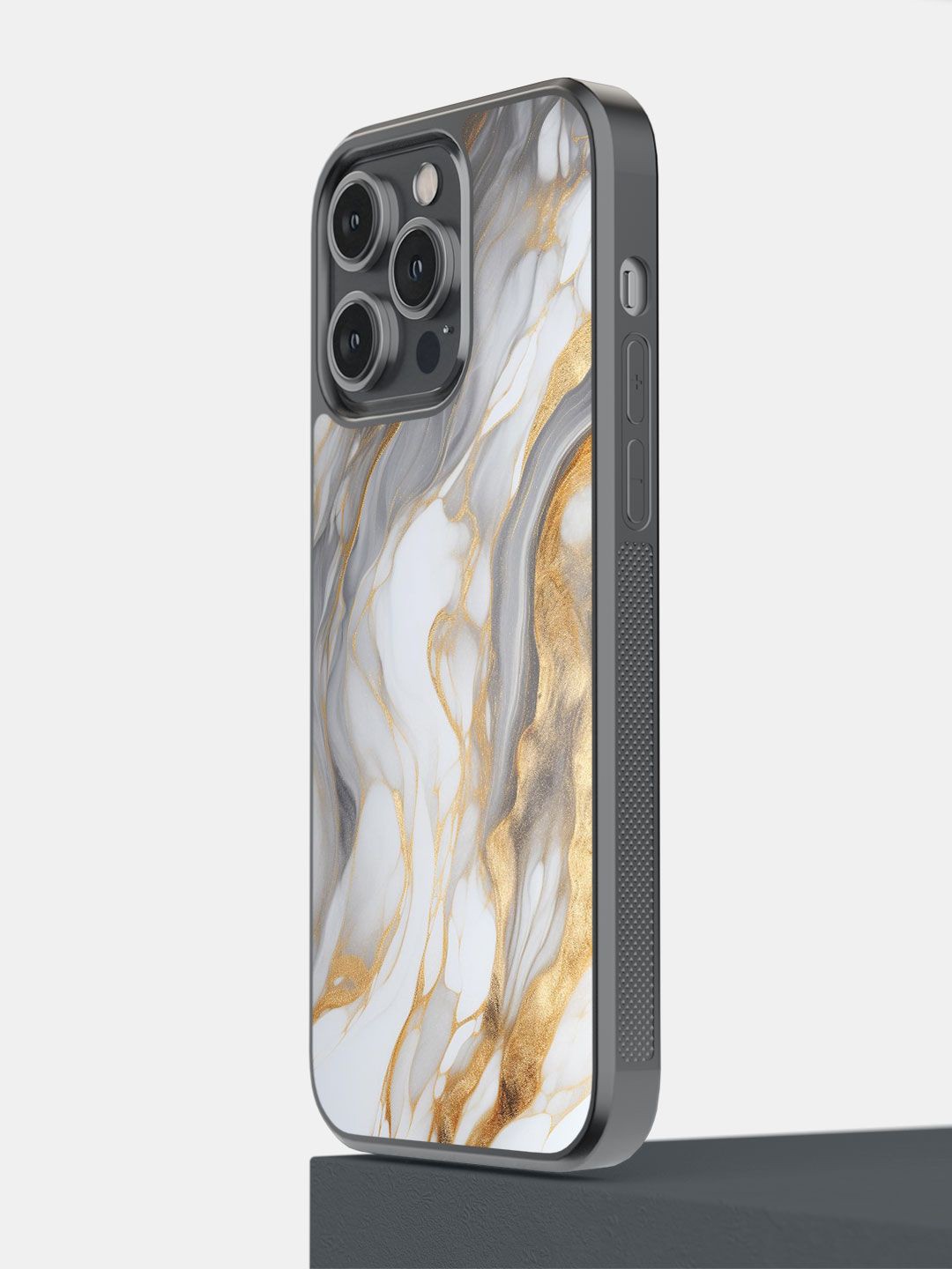 

macmerise Quirky Printed iPhone 14 Pro Max Back Case Mobile Accessories, White