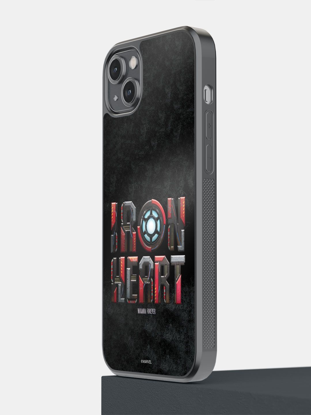 

macmerise Superhero Printed Impact resistant iPhone 14 Plus Back Case Mobile Accessories, Black