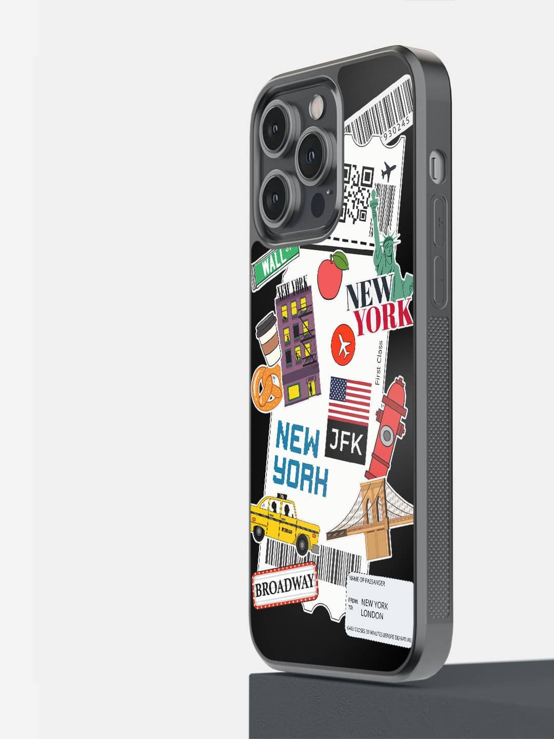 

macmerise Typography Printed iPhone 14 Pro Max Back Case Mobile Accessories, Black
