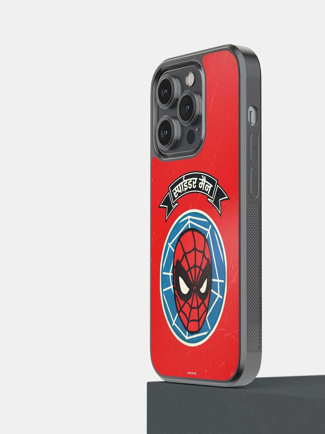 

macmerise Cartoon Characters Printed iPhone 14 Pro Back Case Mobile Accessories, Red