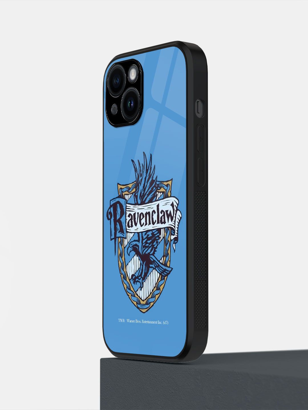 

macmerise Impact Resistant Quirky Printed iPhone 14 Back Case Mobile Accessories, Blue