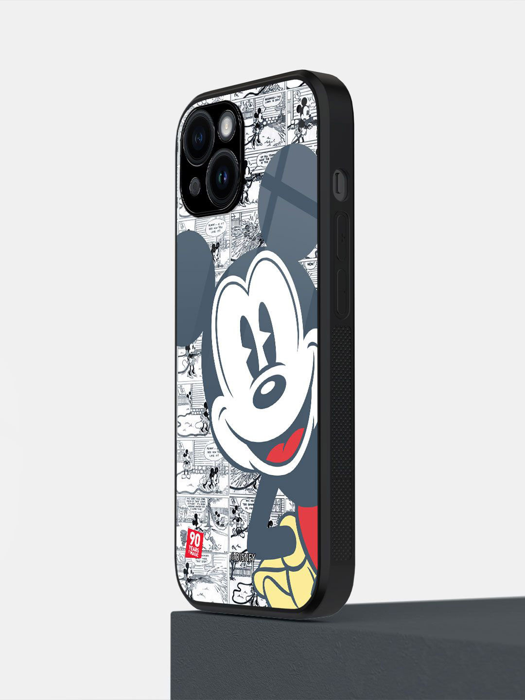 

macmerise Impact Resistant Printed iPhone 14 Back Case Mobile Accessories, Grey