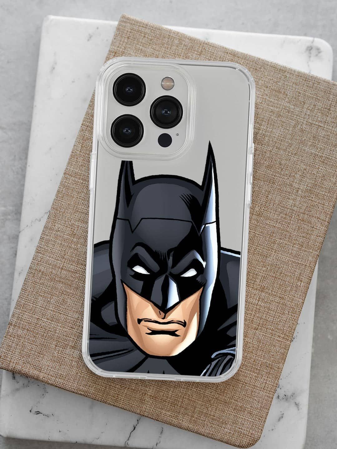 

macmerise Superman Printed iPhone 14 Pro Back Case Mobile Accessories, Black