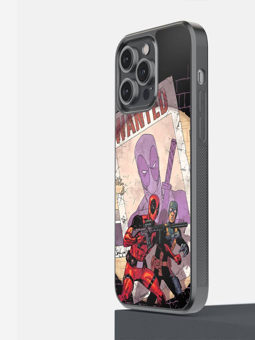 

macmerise Cartoon Characters Printed iPhone 14 Pro Max Back Case Mobile Accessories, Black