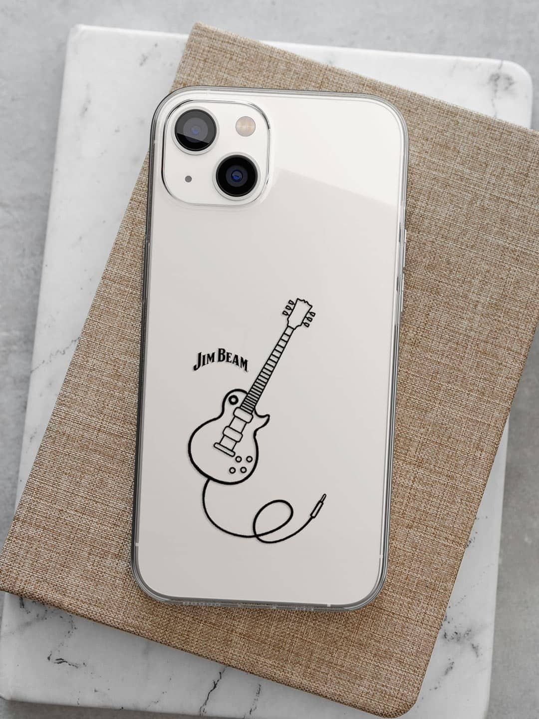 

macmerise Impact Resistant Quirky Printed iPhone 14 Back Case Mobile Accessories, Transparent