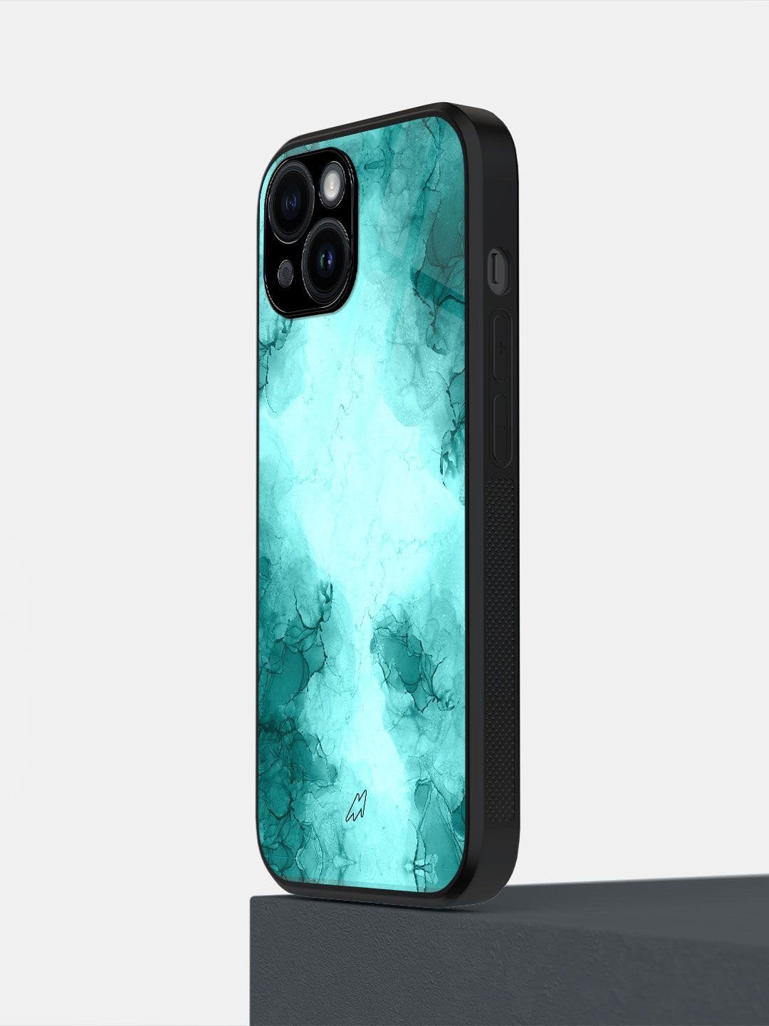 

macmerise Impact Resistant Printed iPhone 14 Back Case Mobile Accessories, Blue