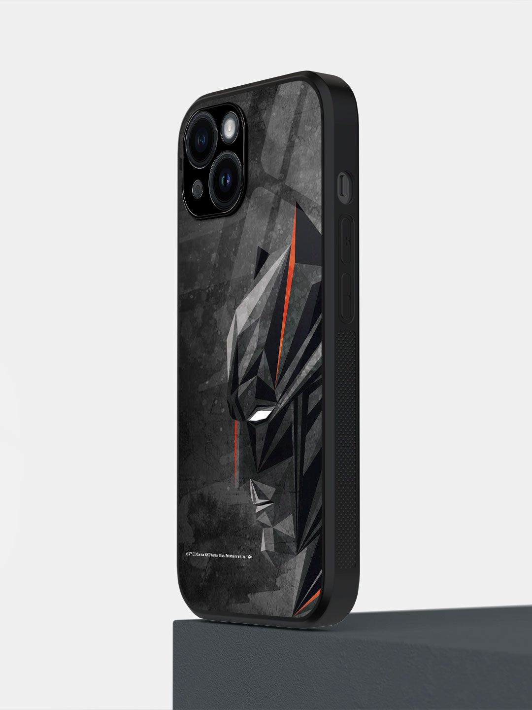 

macmerise Superhero Printed Impact Resistant iPhone 14 Back Case Mobile Accessories, Black