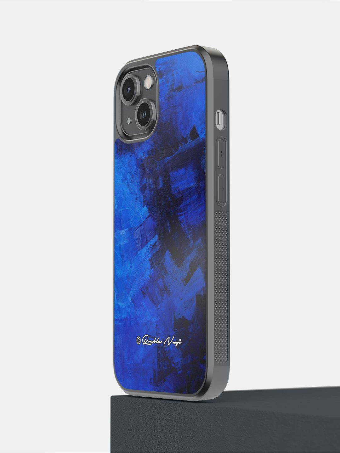 

macmerise Impact Resistant Printed iPhone 14 Back Case Mobile Accessories, Black