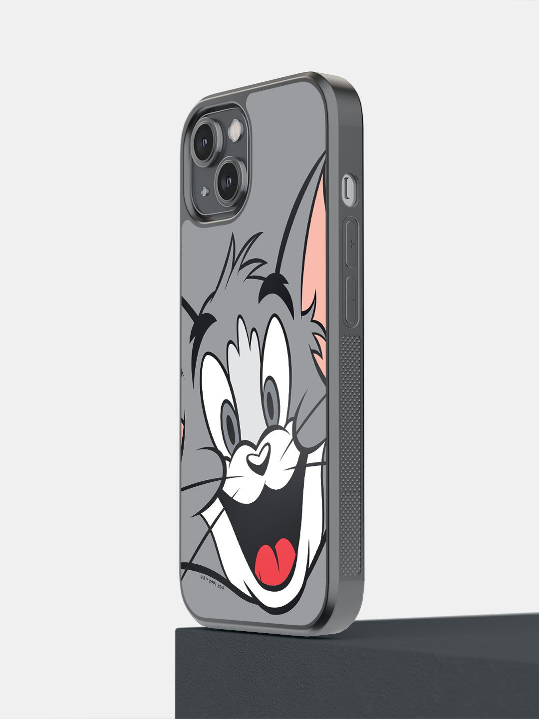 

macmerise Cartoon Characters Printed iPhone 14 Back Case Mobile Accessories, Grey