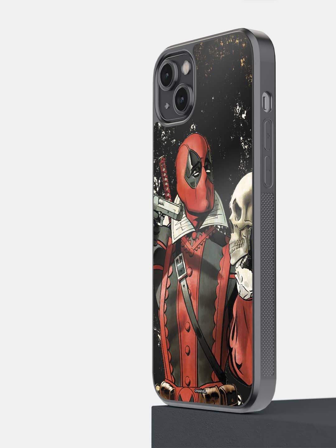 

macmerise Superhero Printed Impact Resistant iPhone 14 Plus Back Case Mobile Accessories, Red