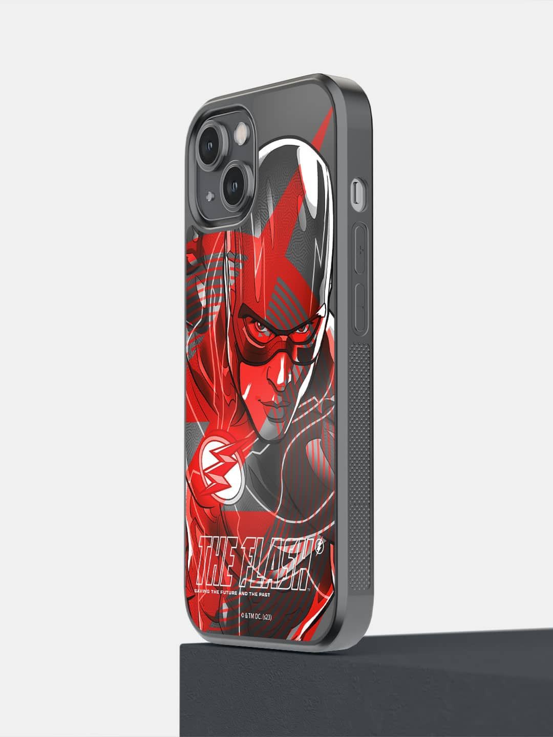 

macmerise Superhero Printed iPhone 14 Back Case Mobile Accessories, Red
