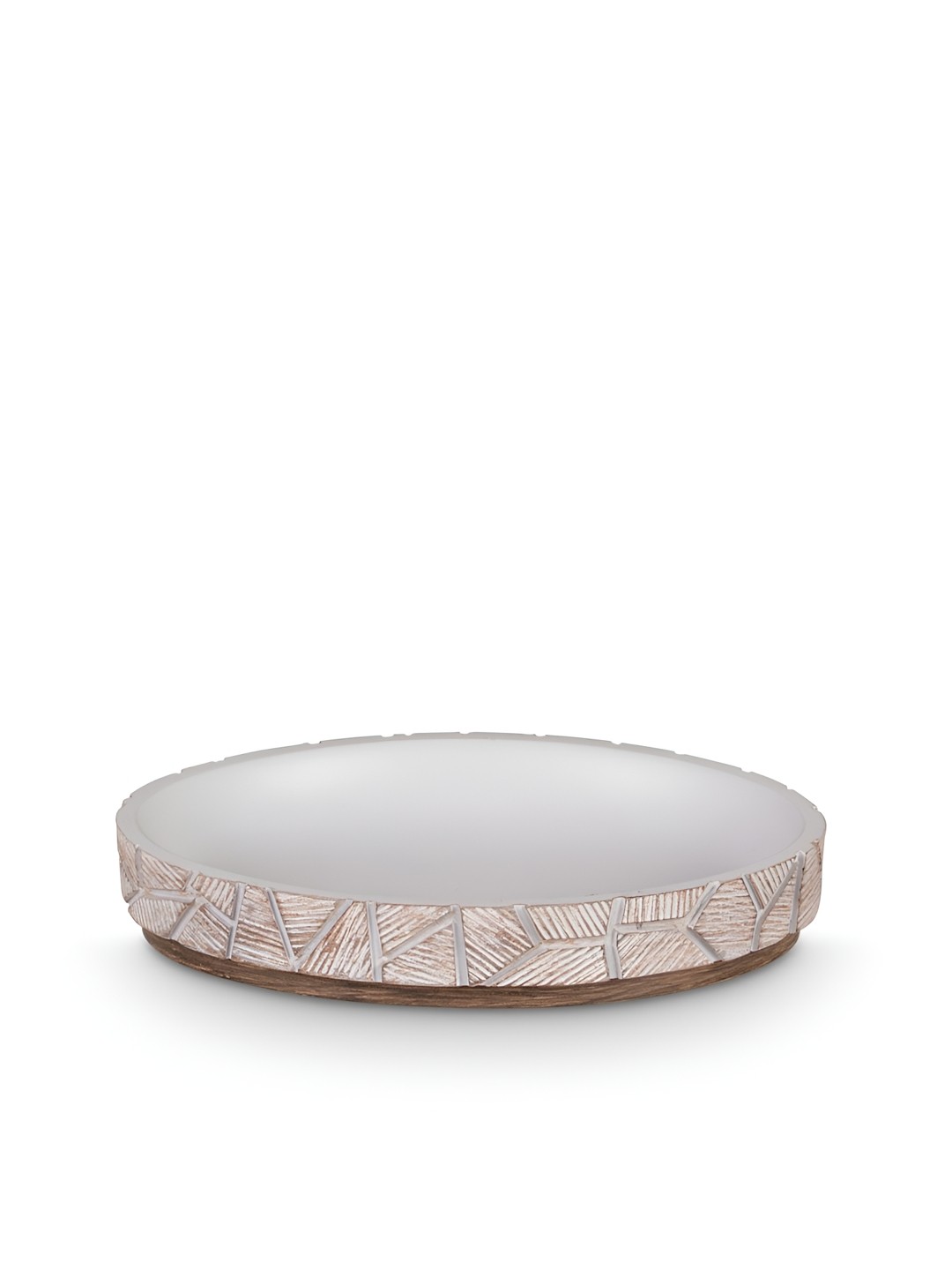 

Freelance Soho Beige Textured Marble Finish Soap Dish