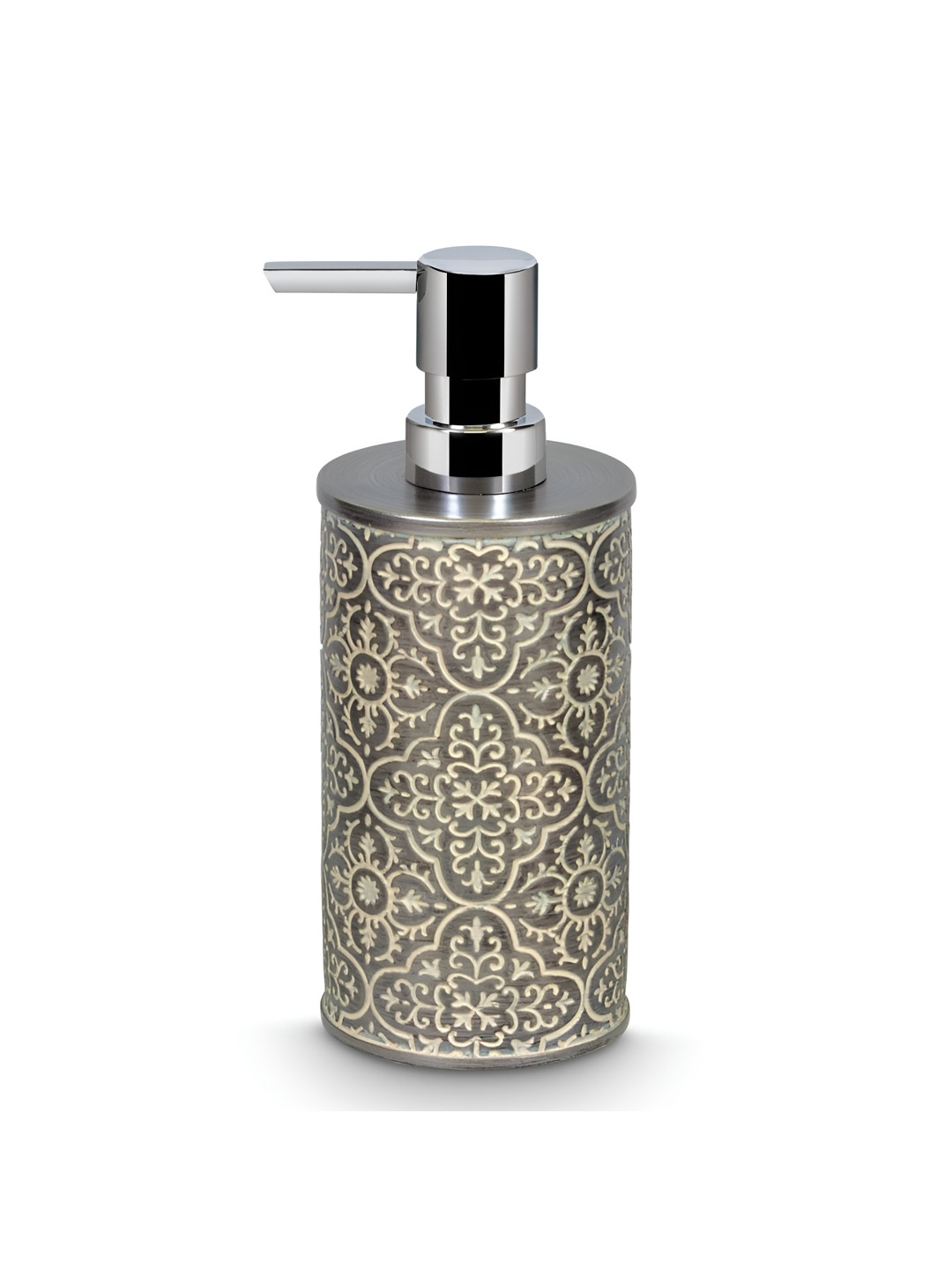 

Freelance Soho Grey & Silver Toned Contemporary Soap Dispenser