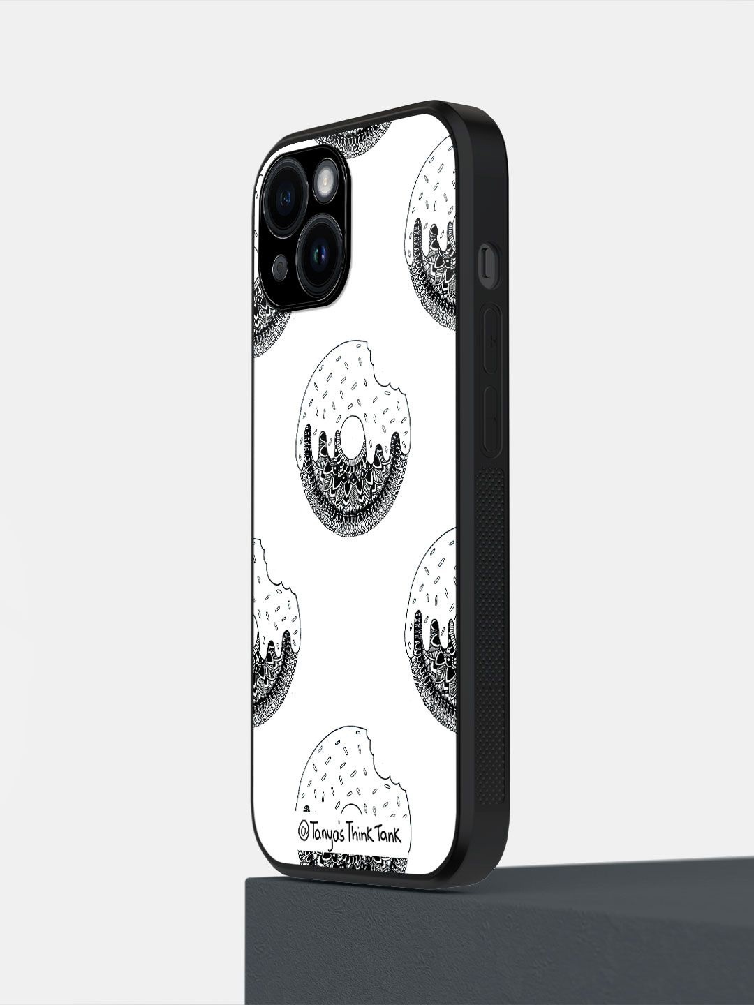 

macmerise Quirky Printed iPhone 14 Back Case Mobile Accessories, White