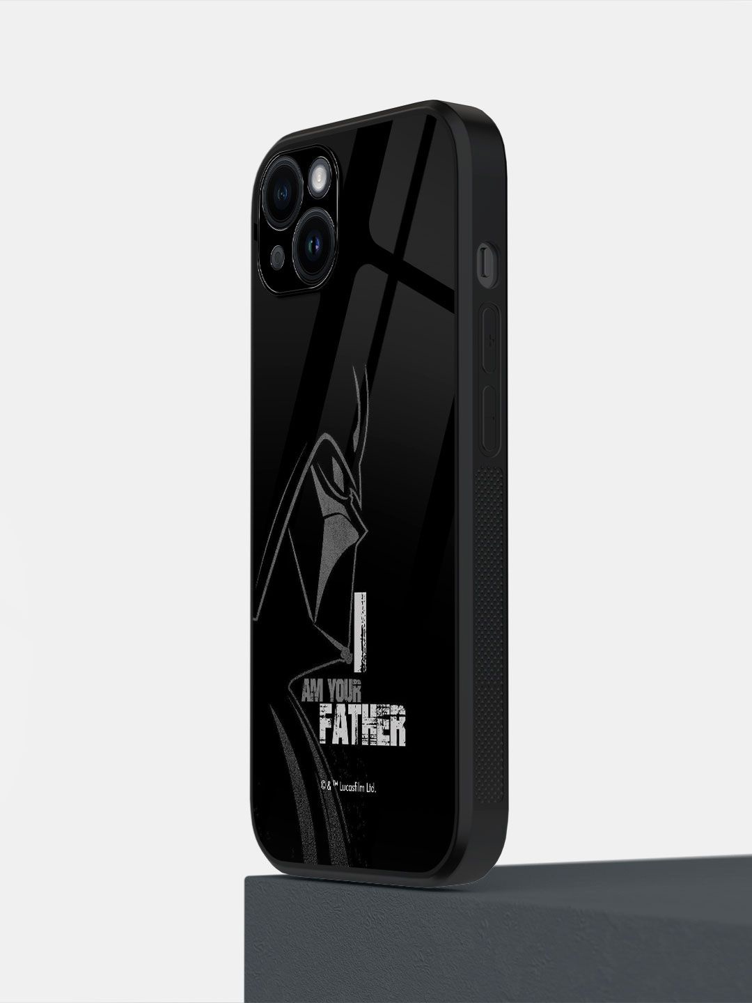 

macmerise Superhero Printed iPhone 14 Plus Back Case Mobile Accessories, Black