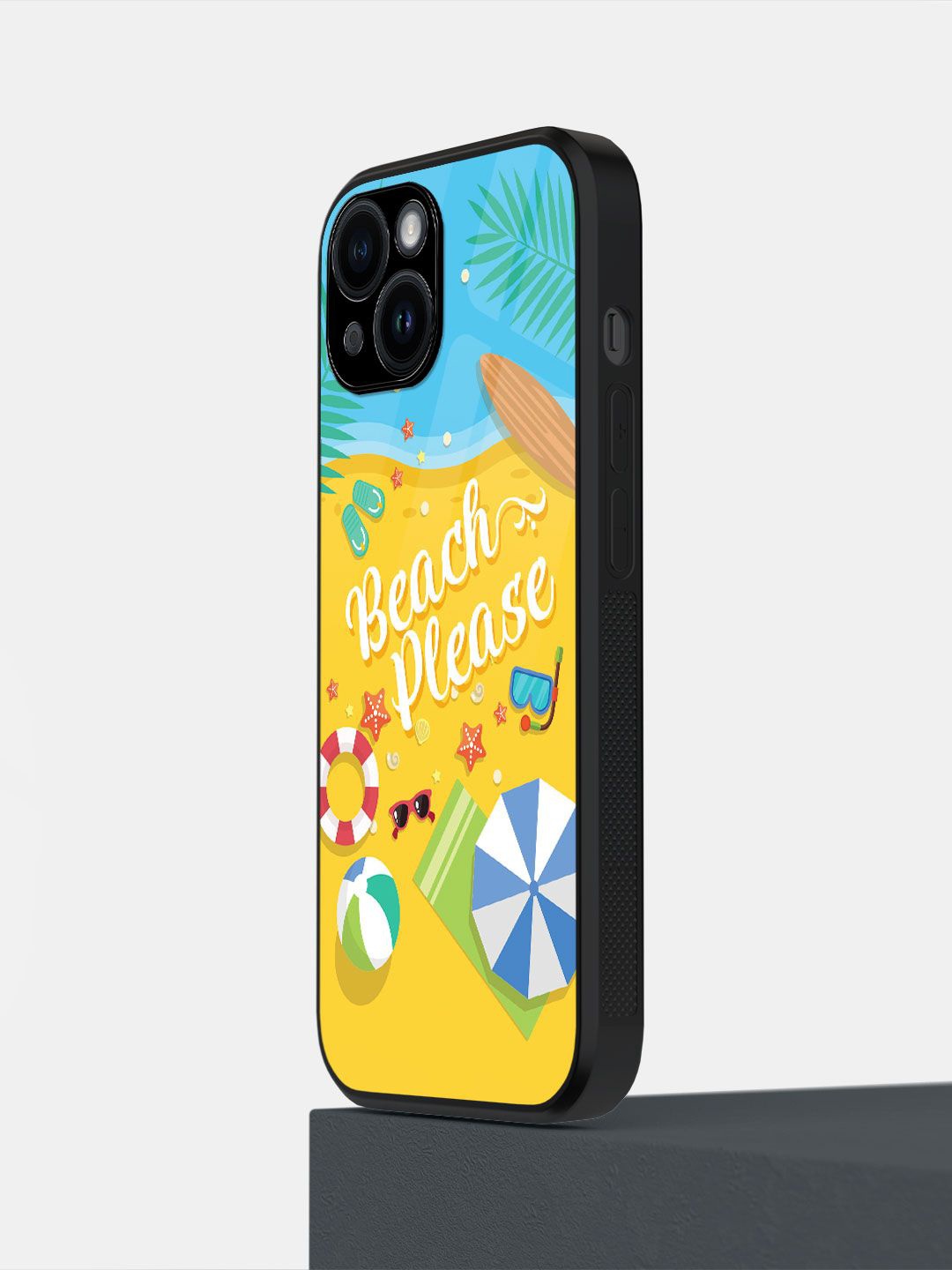 

macmerise Quirky Printed Impact Resistant iPhone 14 Back Case Mobile Accessories, Blue