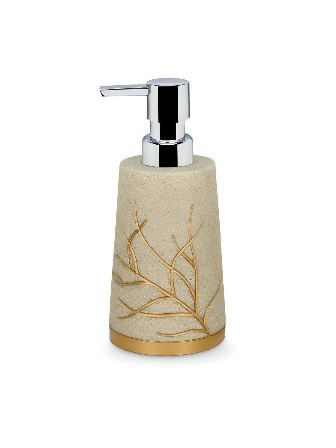 

Freelance Gold-Toned Soho Textured Contemporary Soap Dispenser