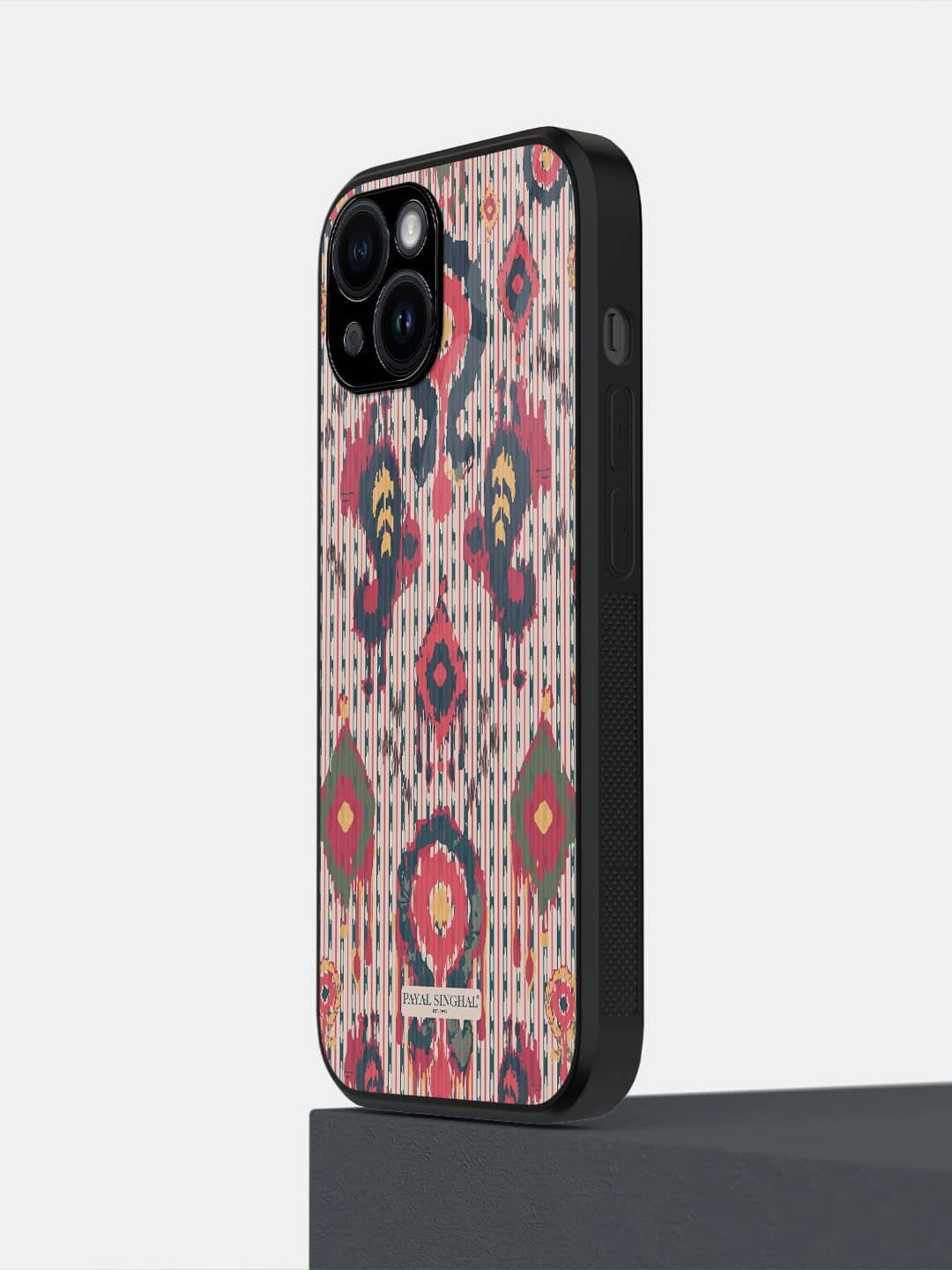 

macmerise Quirky Printed iPhone 14 Back Case Mobile Accessories, Red