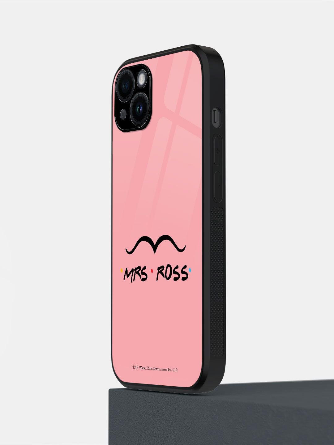 

macmerise Impact Resistant Printed iPhone 14 Plus Back Case Mobile Accessories, Peach
