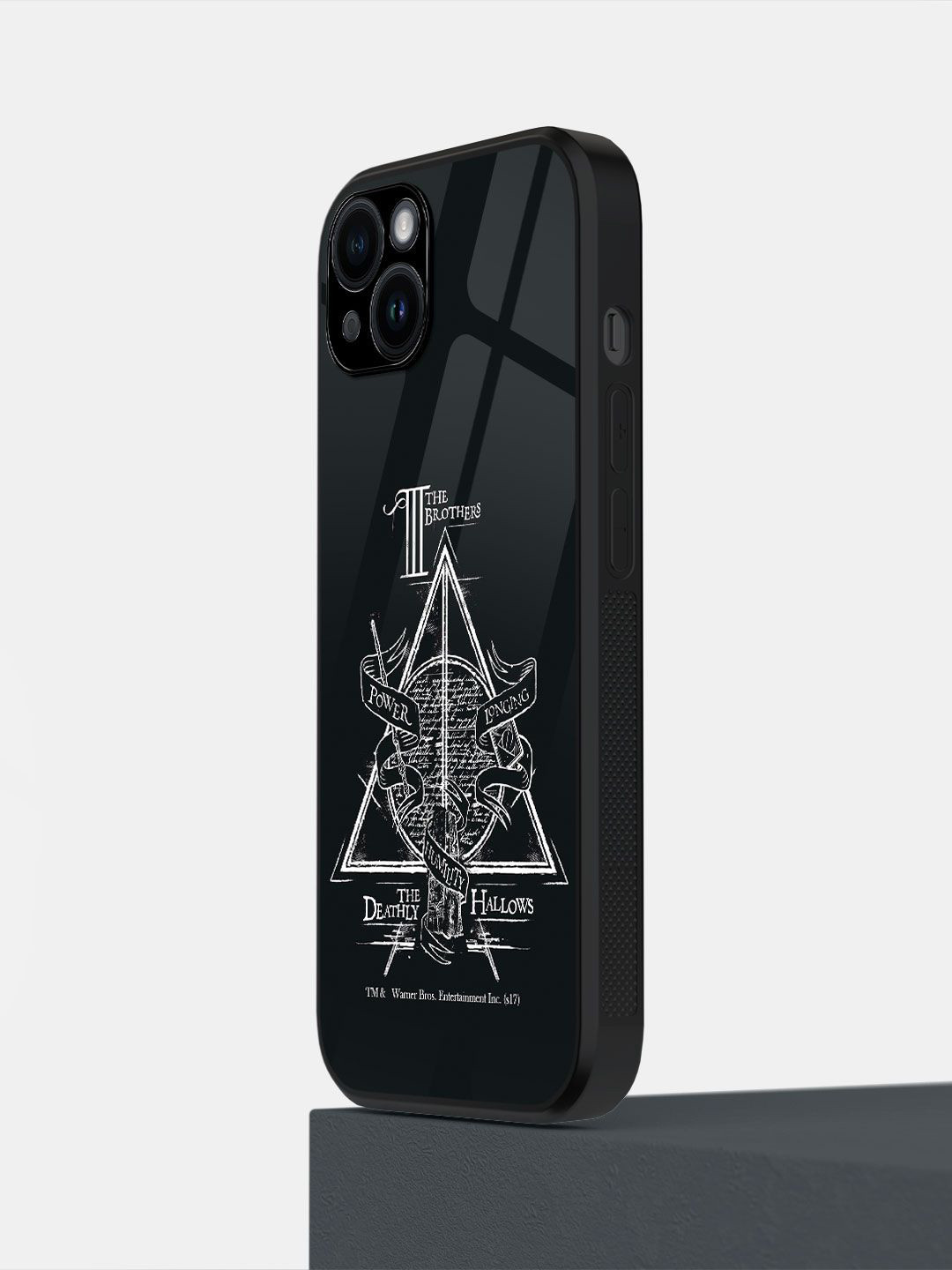 

macmerise Impact Resistant Printed iPhone 14 Plus Back Case Mobile Accessories, Black