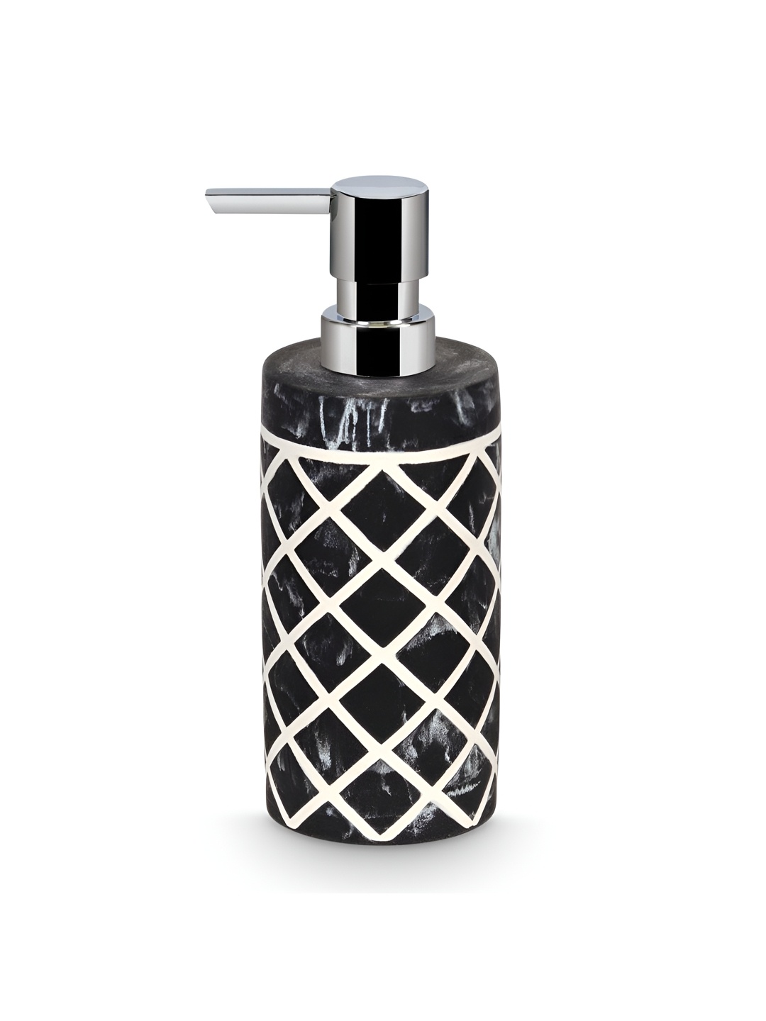 

Freelance Black & White Textured Soap Dispenser